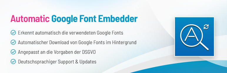 Automatic Google Font Embedder